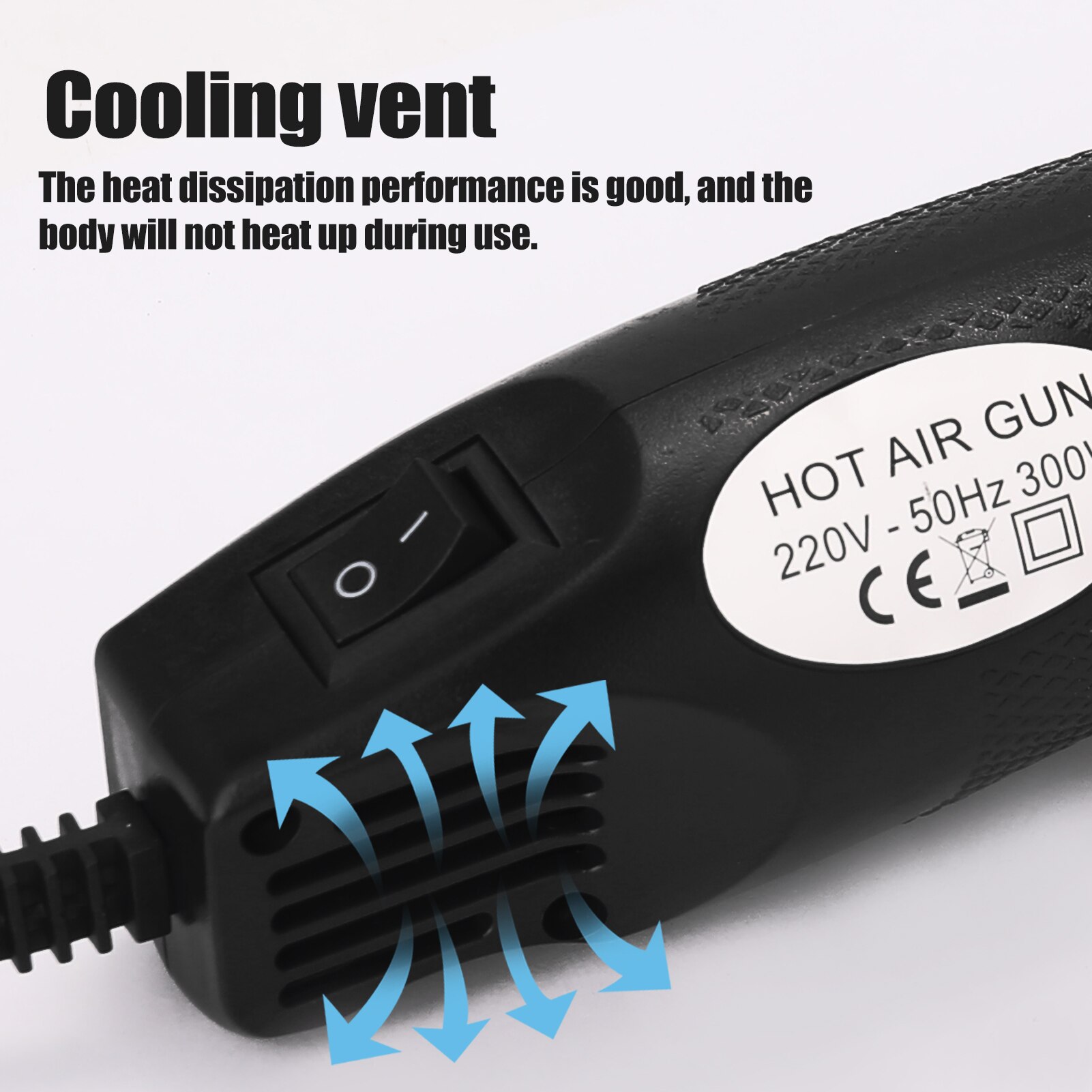 Diy Air Machine Diy Gebruik Van Warmte Machine Met Ondersteunende Beugel Elektrische Air Power Tool Krimpen Kunststoffen Diy Gereedschap
