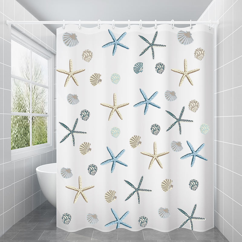 180cm/200cm Clear Shower Curtain Premium PEVA Shower Liner with Rustproof Grommets & Magnets Bathroom Waterproof Curtains ﻿: 180*180cm / Khaki