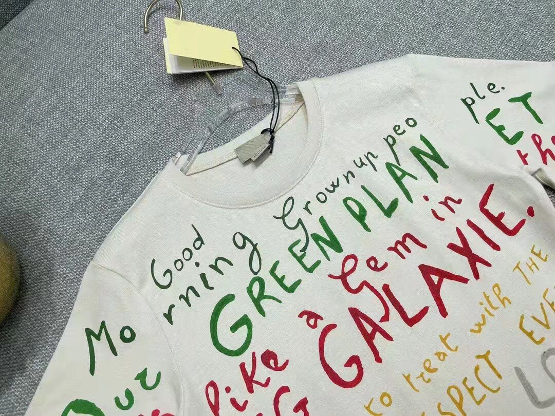 Zomer 2022 Luxe Kinderen T-shirt Gedrukte Korte Mouwen Katoenen Top Jongens En Meisjes Casual Top