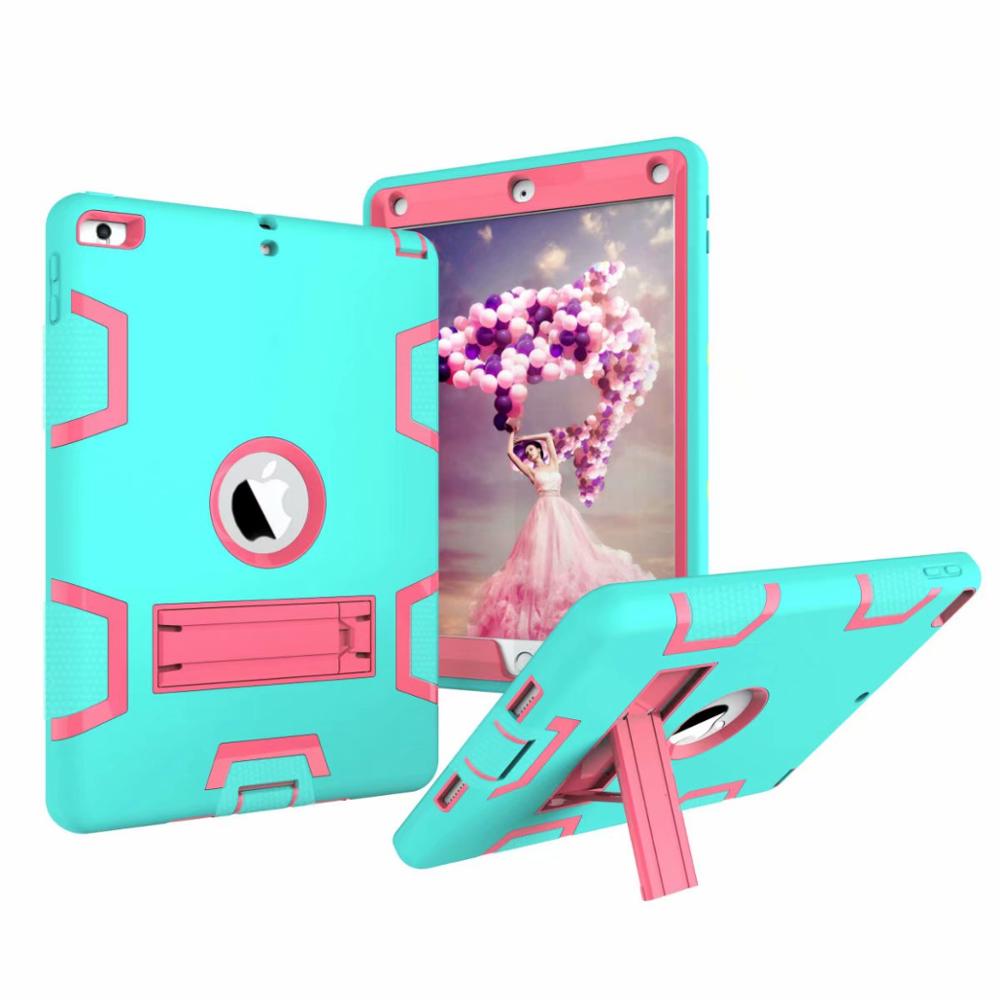 Armor Case For iPad2 iPad3 iPad4 Kids Safe Heavy Duty Silicone Hard Cover For Ipad 4 3 2 iPad 3 2 Tablet Case: 3