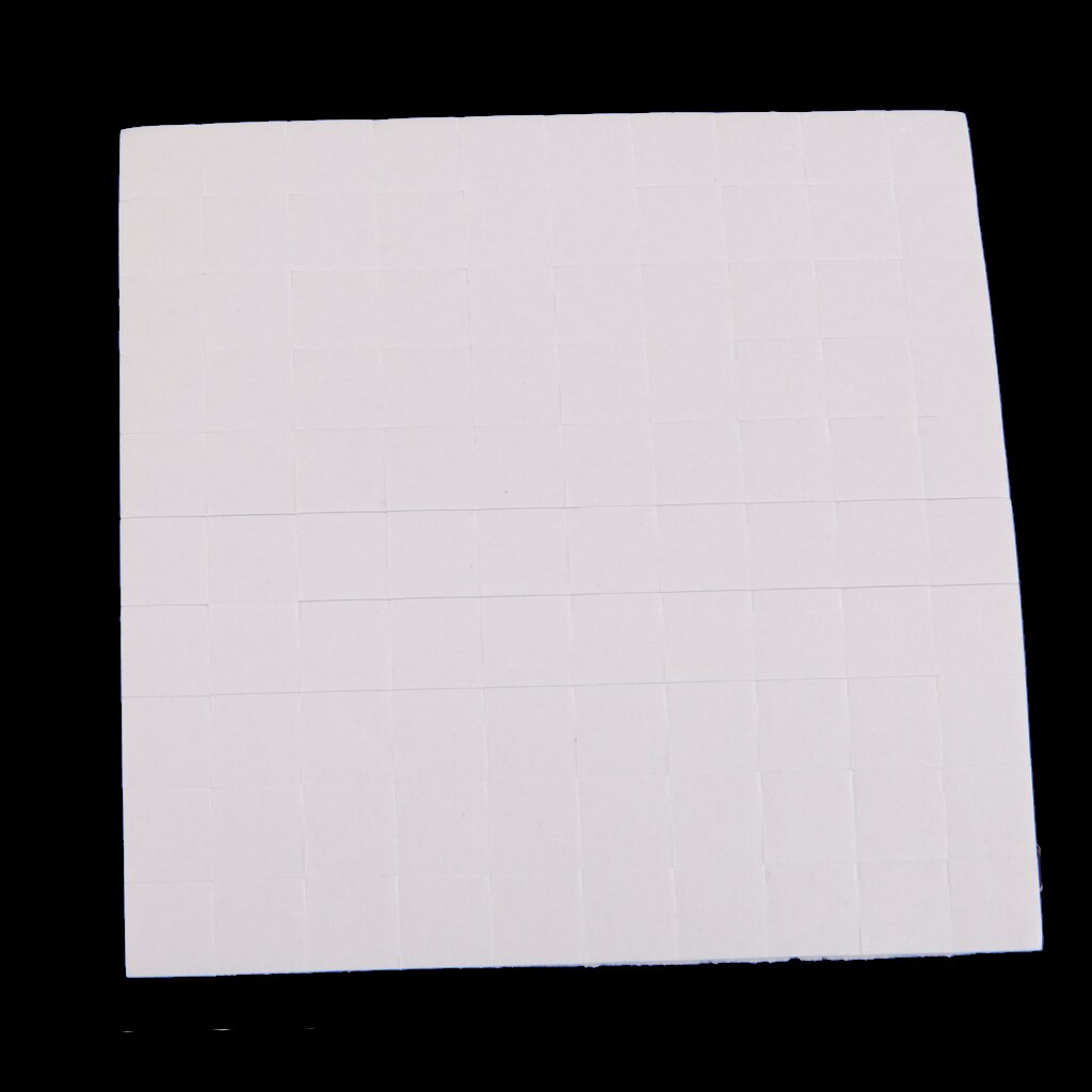 8x Double Sided Adhesive Foam Pads Sticky Fixers For Card Craft Making 2mm