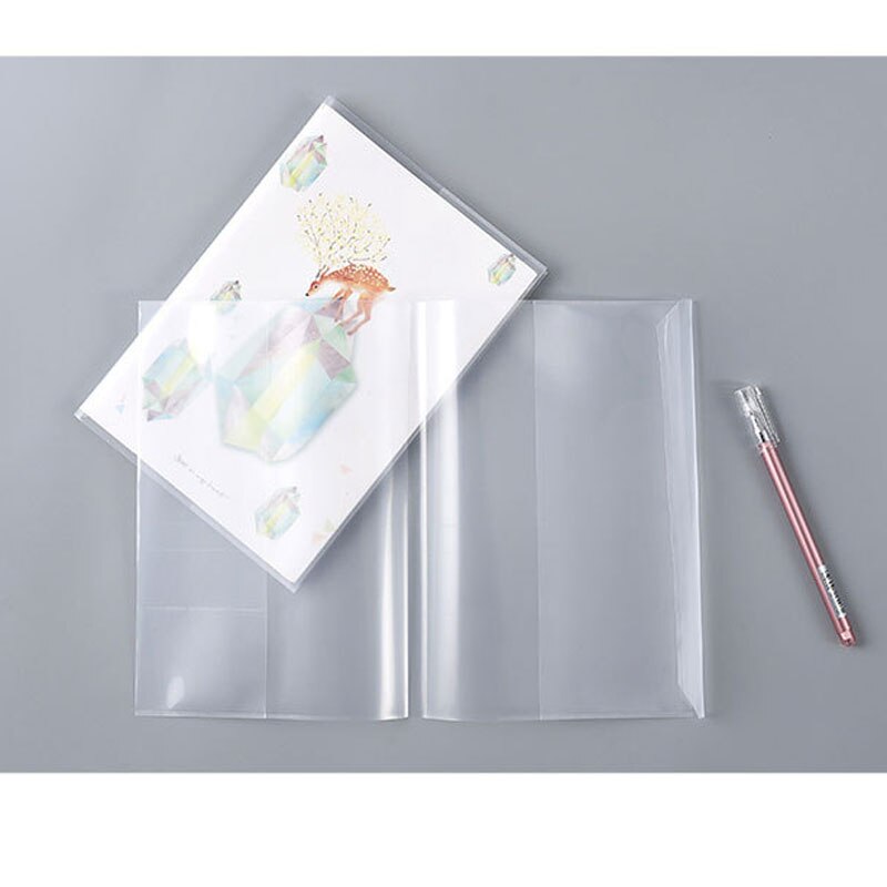Transparent book cover book cover elementary school textbook bag book film waterproof plastic book case wrapping paper