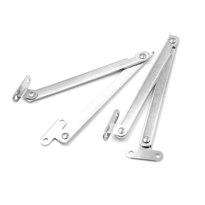 2Pcs Cabinet Stay Lid Folding Flap Lift Up Down Guide Slot Kitchen Door Tool