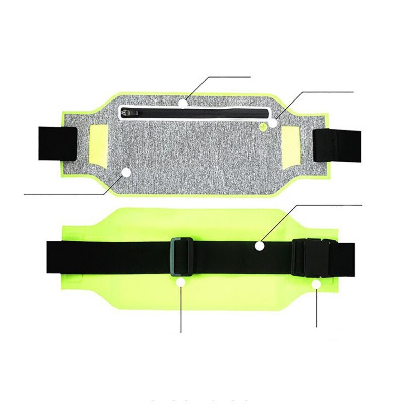 Fietsen Pack Gym Tassen Multifunctionele Running Zak LYCRA Ultralight Waterdichte 6.2 Mobiele Telefoon Riem Heuptas