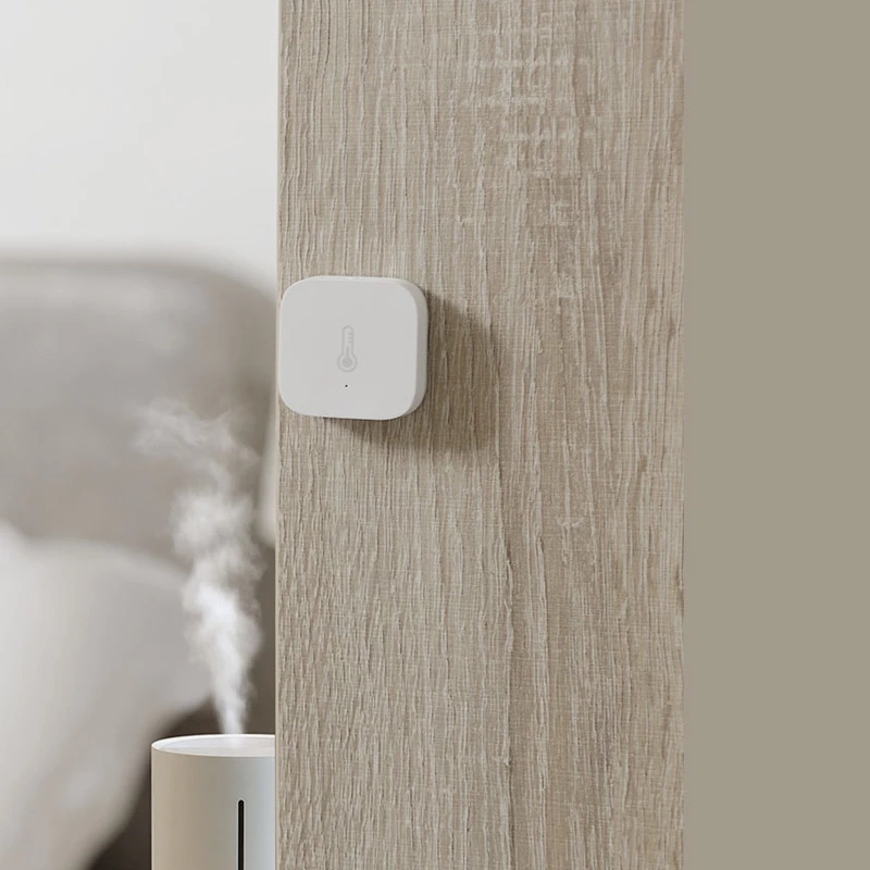 Aqara – Capteur de température, humidité et pression atmosphérique connecté, détecteur environnemental, connexion Zigbee, contrôle avec application Xiaomi Mi Home