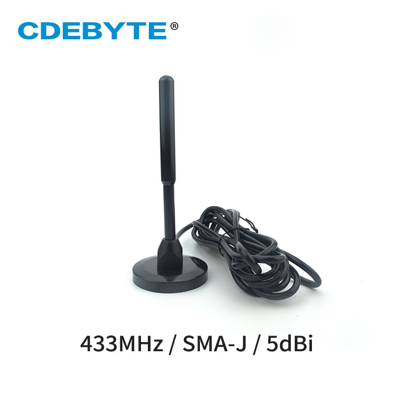 433MHz Wifi Antenne SMA-J Hign Gain 5dBi Koper Materiaal Magnetische Base 3m Feeder Externe Kabel Outdoor Omnidiretional Antenne