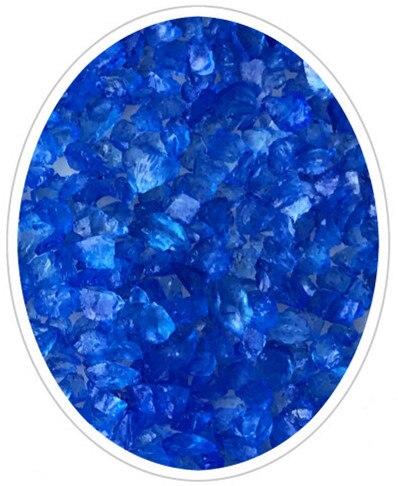 500G Glas Zand Aquarium Kleur Zand Aquarium Bodem Zand Aquarium Landschapsarchitectuur Steen Micro Landschap Decoratie Bodem Zand: Dark blue 500g