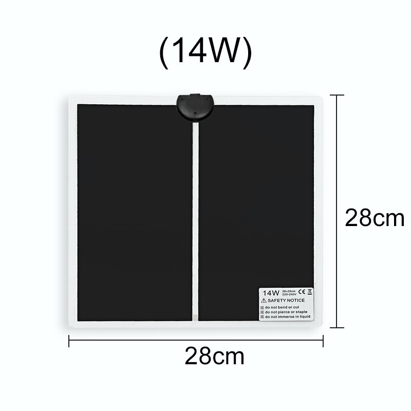 Pet Terrarium Reptile Box Ant Farm Heat Mat Warm Pad Ant Nest Controller Adjustable Temperature Incubator Mat: 14W