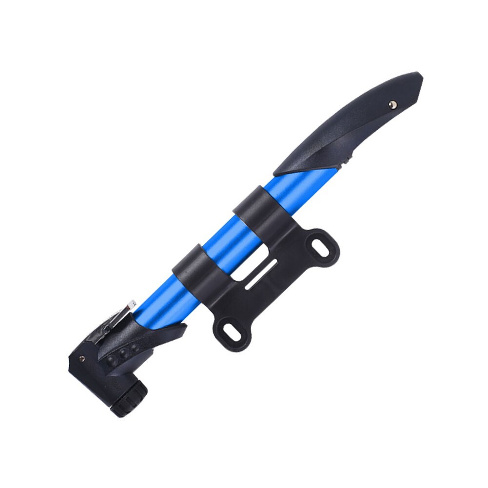Bicycle Pump Mini Portable MTB Road Bike Pump Cycling High Pressure Cycling Air Pumps: Blue