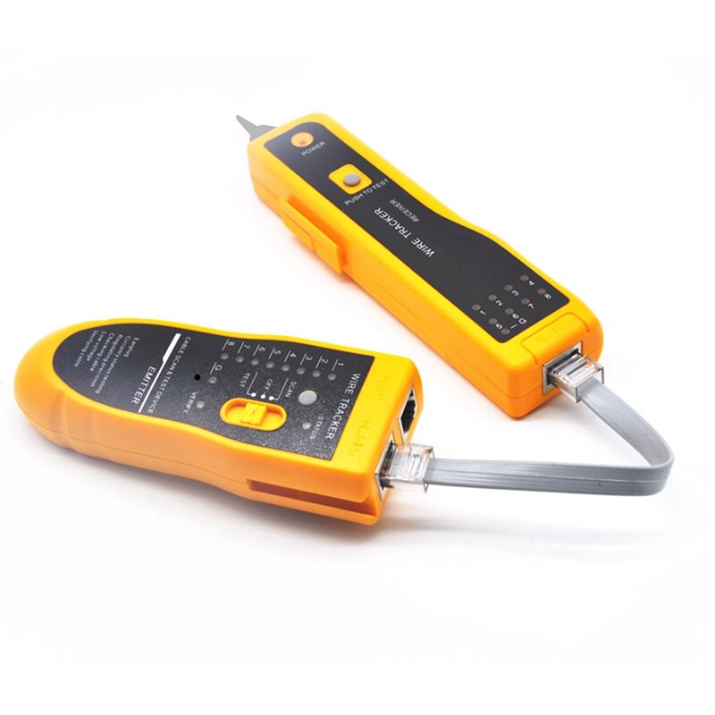 Ethernet Tester, Wire Tester, Wire Tracer, Network Cable Tester RJ11 RJ45 CAT5LAN Wire Tracer Portable Line Finder