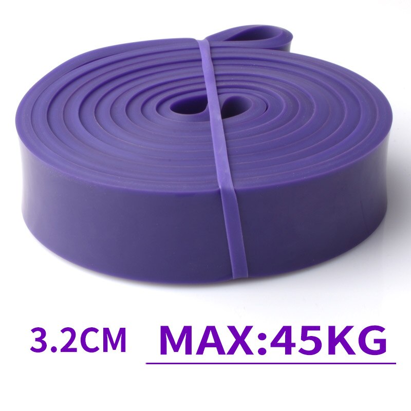 208cm Pull Up Assist Bands Exercise Resistance Bands for Fitness Elastic Band Gym Expander Strengthen Trainning Power-lifting: Purple 40-90lb