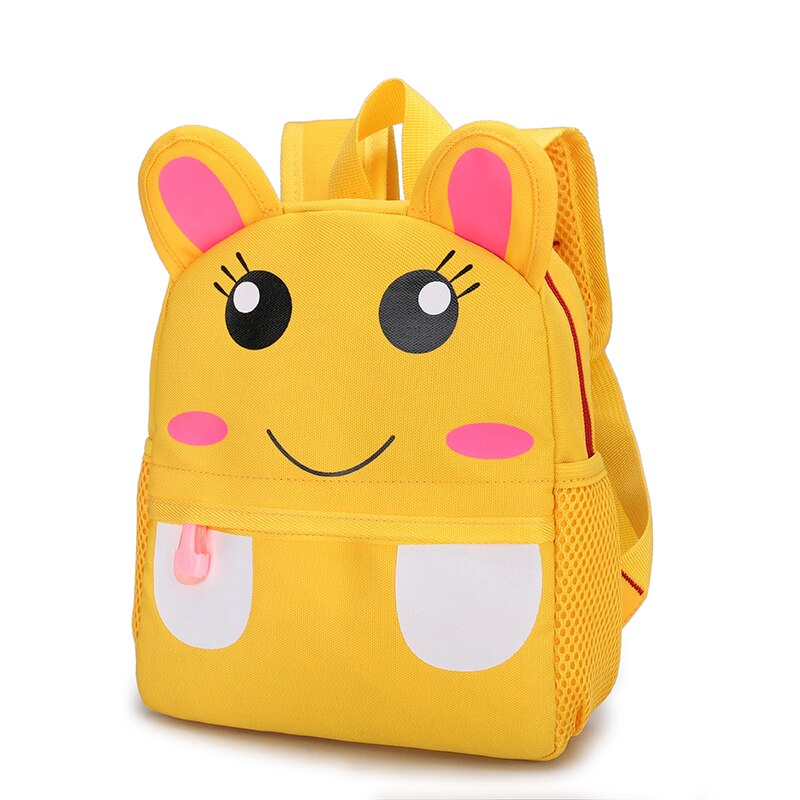 OKKID crianças pequena mochila bebê menina mini escola sacos crianças mochila bonito kawaii saco do jardim de infância menino livro escolar saco do presente: Yellow