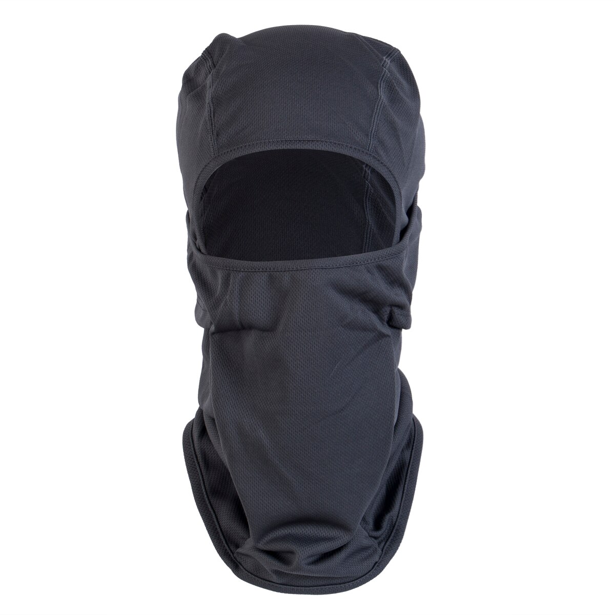 Mascarilla facial de protección del cuello para moto y esquí, para uso exterior: Gris