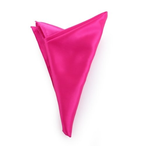 Lyserøde stofservietter satin til banketmiddagsfest 51 x 51cm