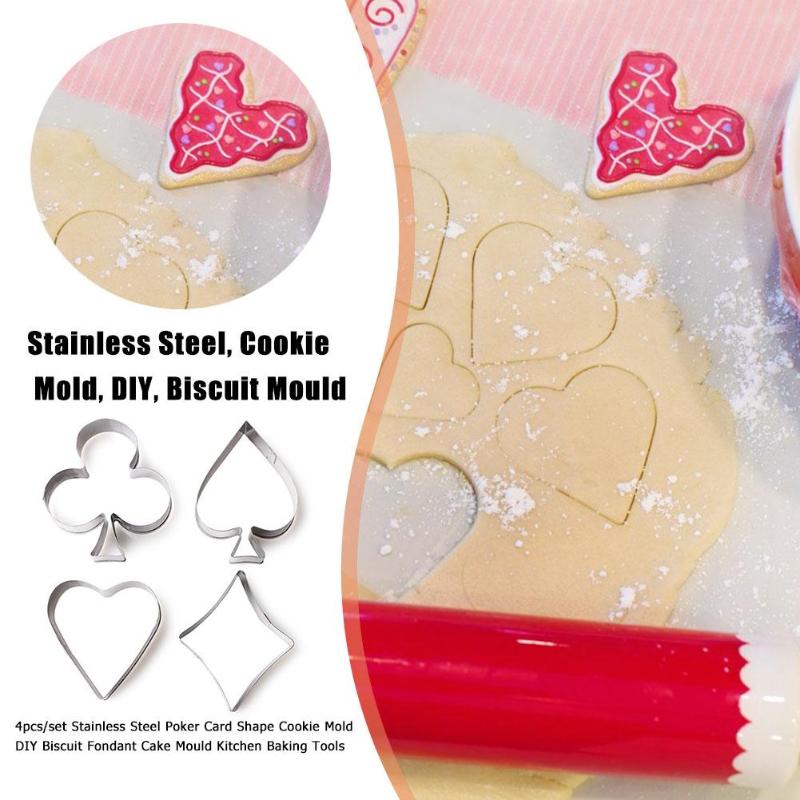 4-26pcs Stainless Steel Cookie Cutter Set Biscuit Cookie Mold Christmas Pastry Cutters Slicers kitchen Baking Tools