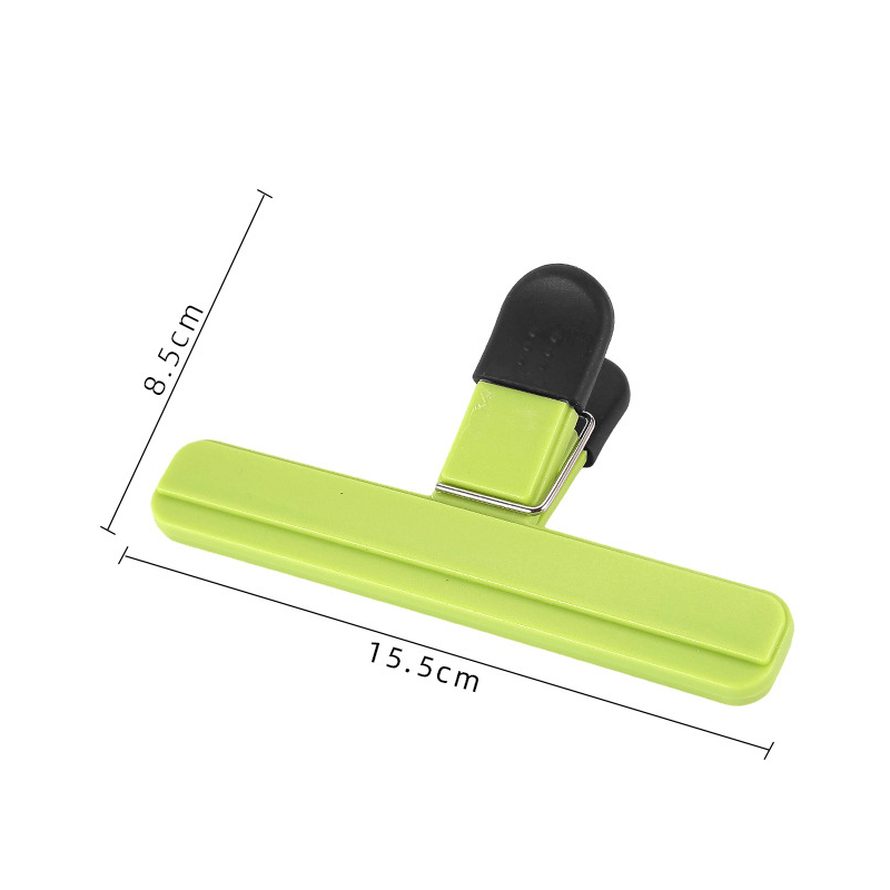 Portable Bag Clips Kitchen Storage Food Snack Seal Sealing Bag Clips Sealer Clamp Plastic Tool Kitchen Organization Accessories: MULTI