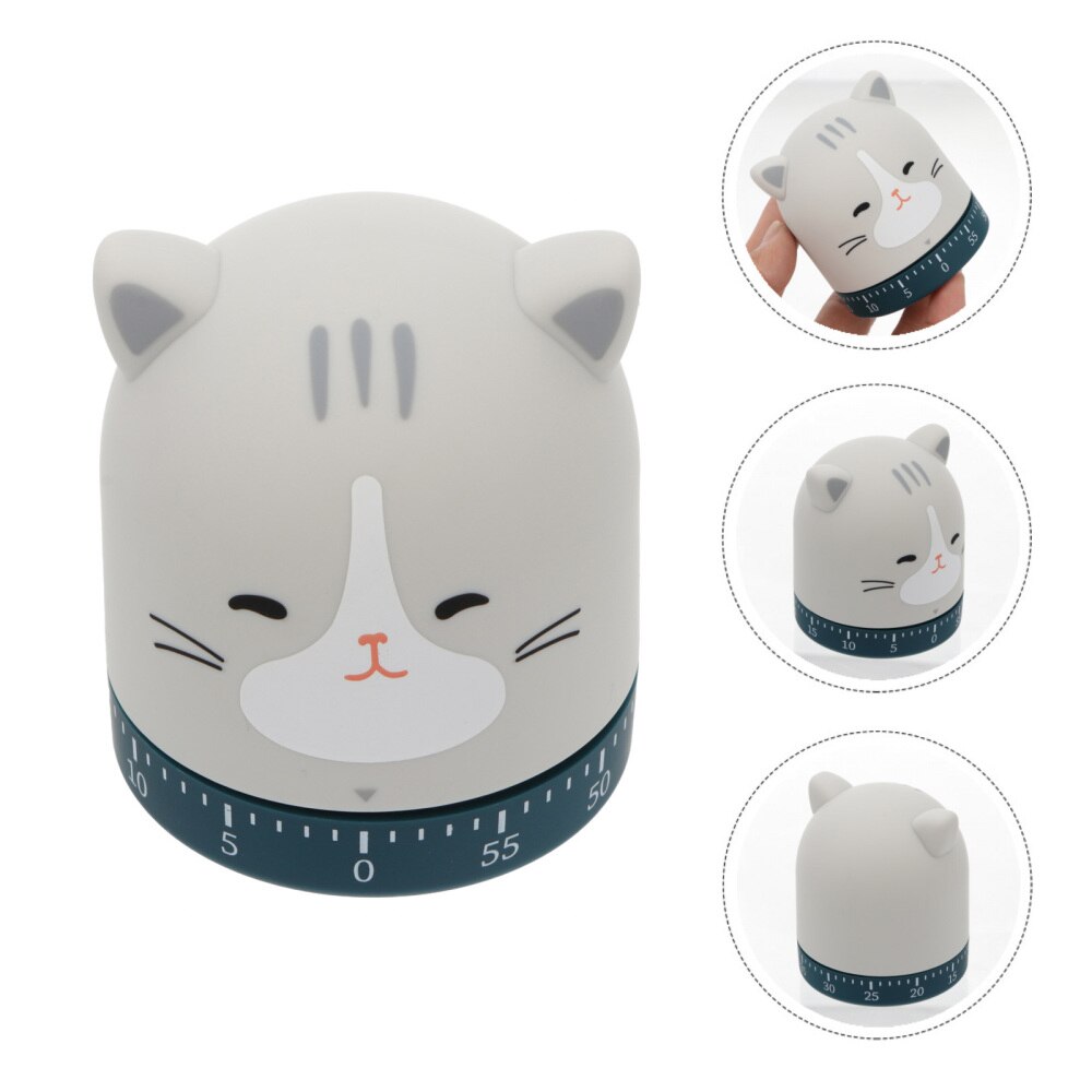 Cartoon Kitchen Timer Manual Mechanical Baking Cooking 60 Minute Timer: Default Title