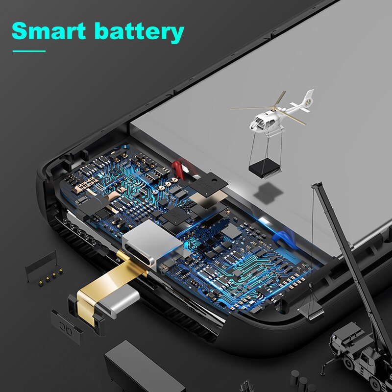 Battery Charger Case For Huawei Mate 20 Battery Case Charging Cover For Huawei Mate 20 Pro Power Bank For Huawei Mate 20 Lite