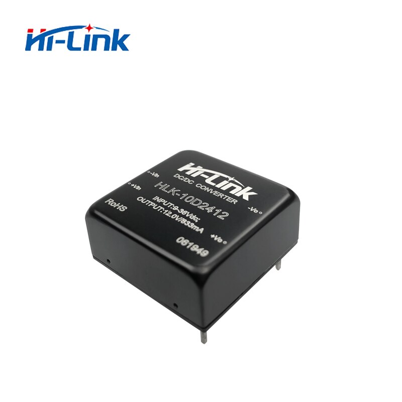 2 Stks/partij Hi-Link HLK-10D2412 24VDC 5V 10W Dc Dc Voltage Stabiliserende 4:1 Breed Voltage input Voeding Module