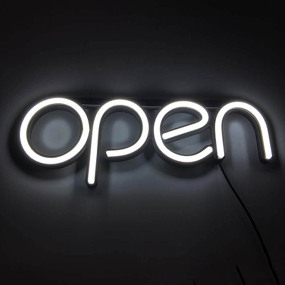 Led Neon Open Sign Light For Business Bar Club Ktv Wall Decoration Commercial Lighting Children To The Room With A Sign