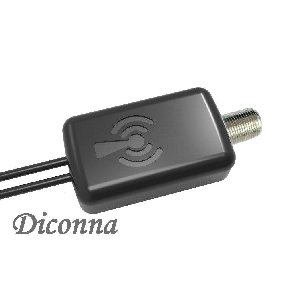 HDTV Antenna Amplifier Signal Booster TV High Gain Channel Boost Indoor