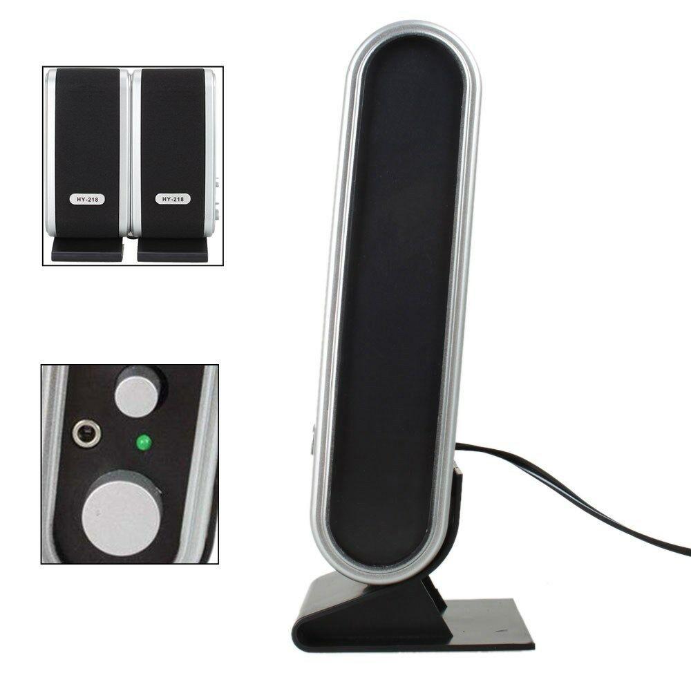 2 Stuks Computer Speaker Usb Bedrade Luidsprekers Voor Pc Mini Stereo Geluid Surround Luidspreker Met Jack Oor Voor Laptop notebook