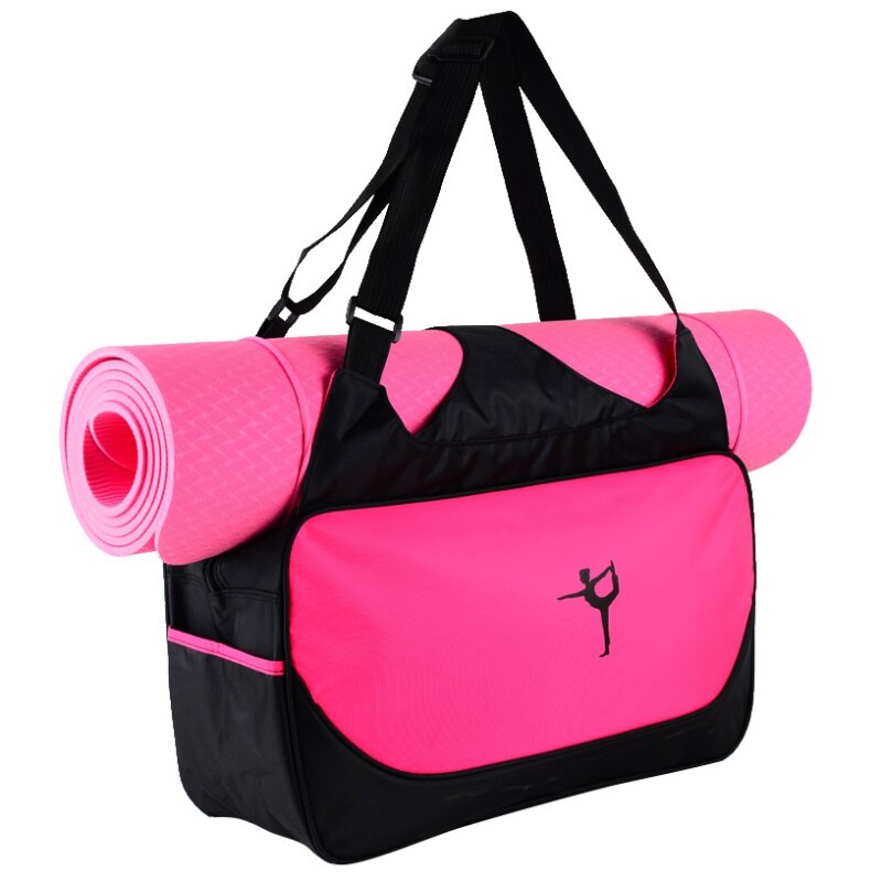 Bolsa de Yoga multifuncional, mochila de hombro impermeable, esterilla de Pilates, bolsa de transporte, esterilla de gimnasio, bolsa deportiva: M