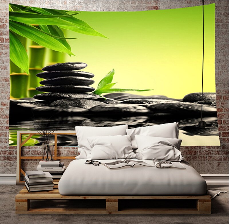 Bishilin Polyester Tapestry Lange Kerstboom Vrolijk Kerstfeest Muur