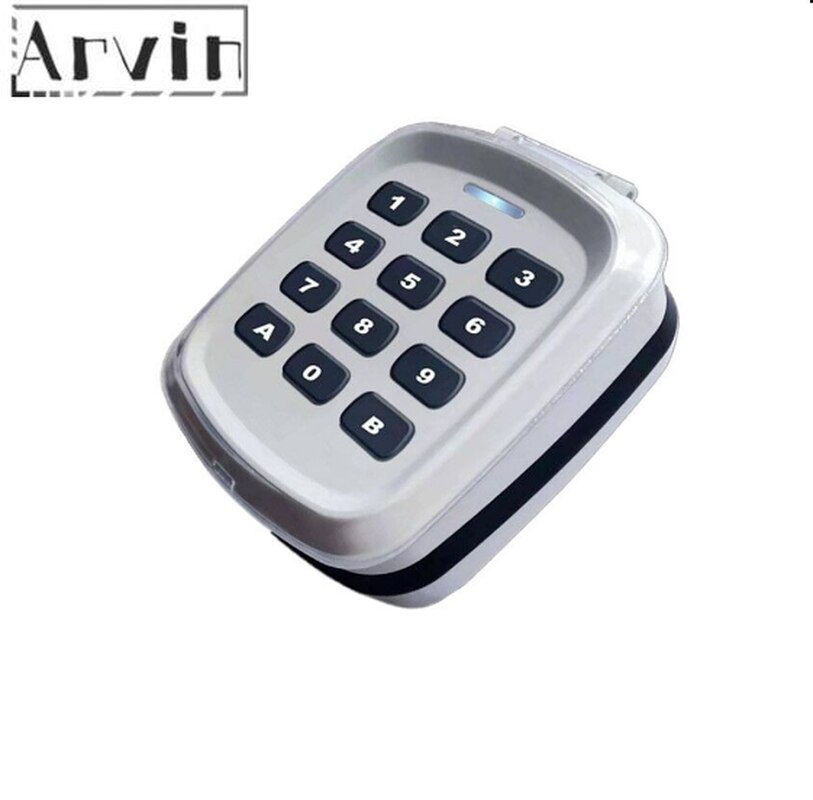 Waterproof multi code rolling code Touch 433mhz Garage Door Wireless Keypad Door Lock Remote Controller