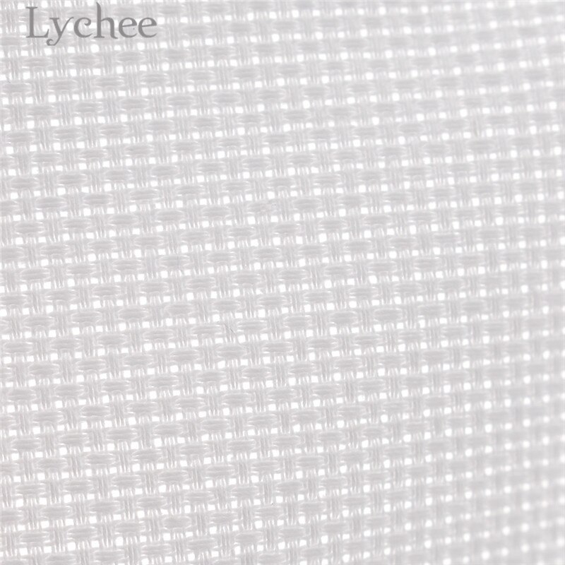 Lychee life 25 cmx 25cm 14ct korssting lærred stof hvid aida stof stof gør-det-selv håndarbejde syning håndværk materialer