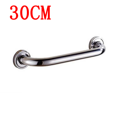 20~50cm Stainless Steel safety grab bars,Bathroom bathtub grab bars yellow/white,Toilet non skid railing for disabled/old people: 02 Standard 30cm
