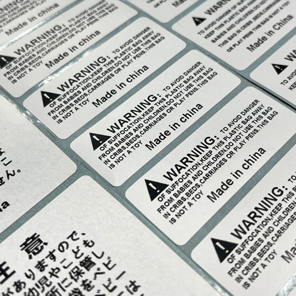 Warning Stickers Warning Car Sticker Car Safety Warning Rules Decal Auto Warning Sticker Anti-suffocation Safety Warning Sticker