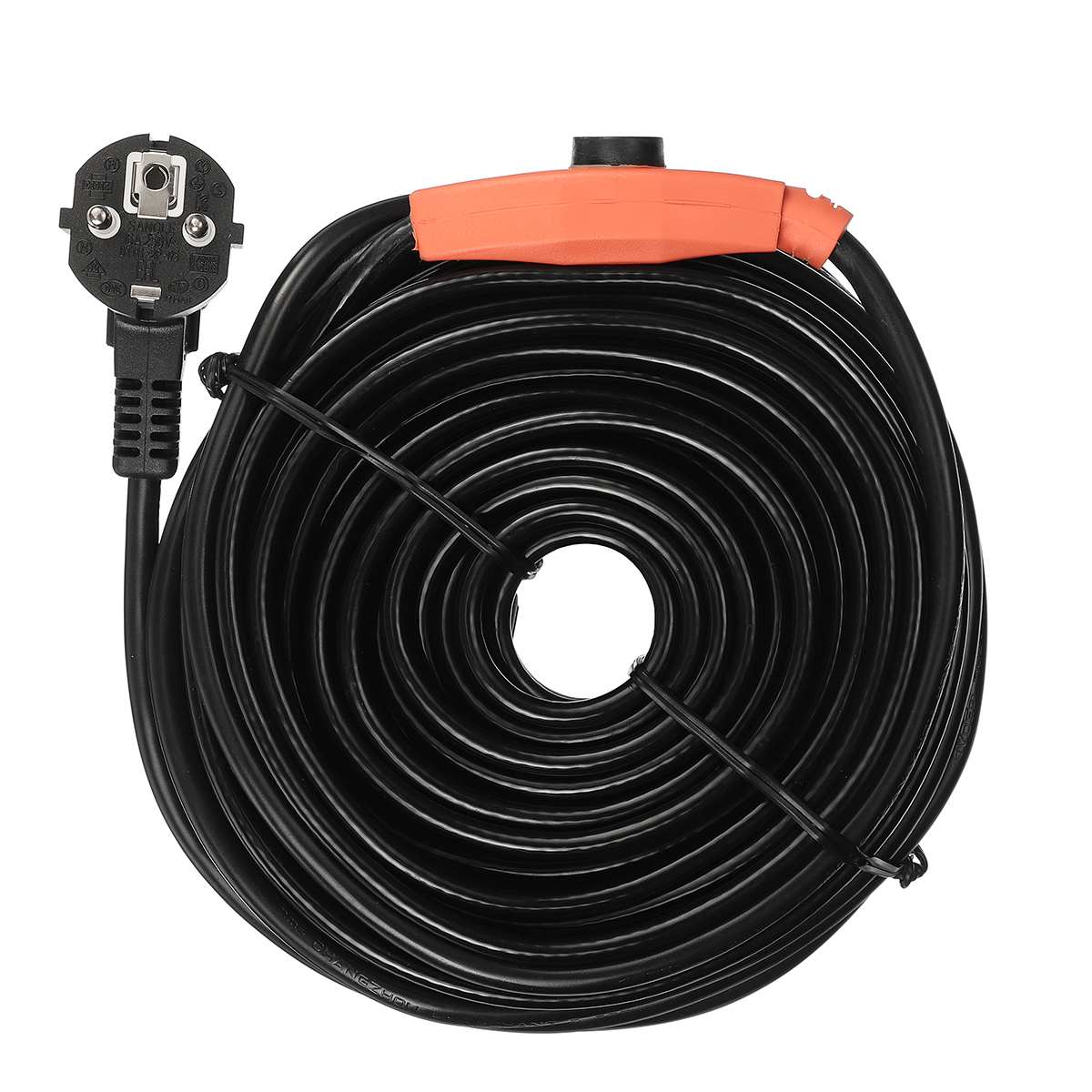 230V 12M Anti-Freeze Pipe Heating Cable Pipe Frost Protection Waterproof Heating Cable With Mini Inteligent Controller EU Plug