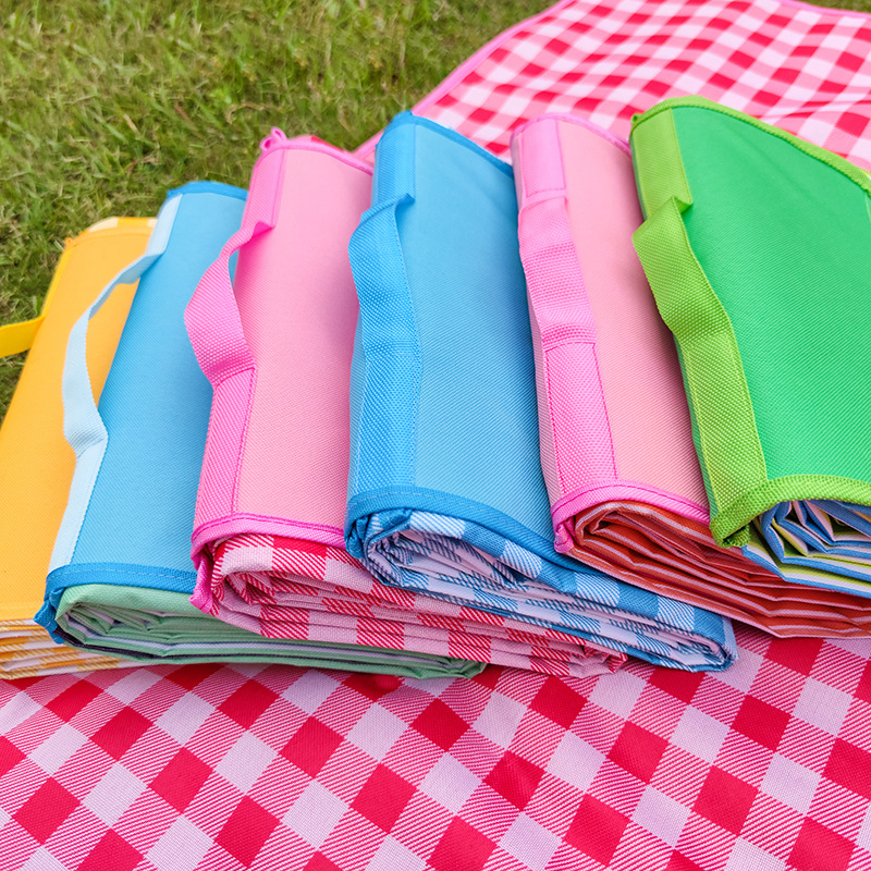 Outdoor Mat Picnic Blanket Waterproof Machine Washable Portable Camping Picnic Ground Mat Folding Beach Blanket