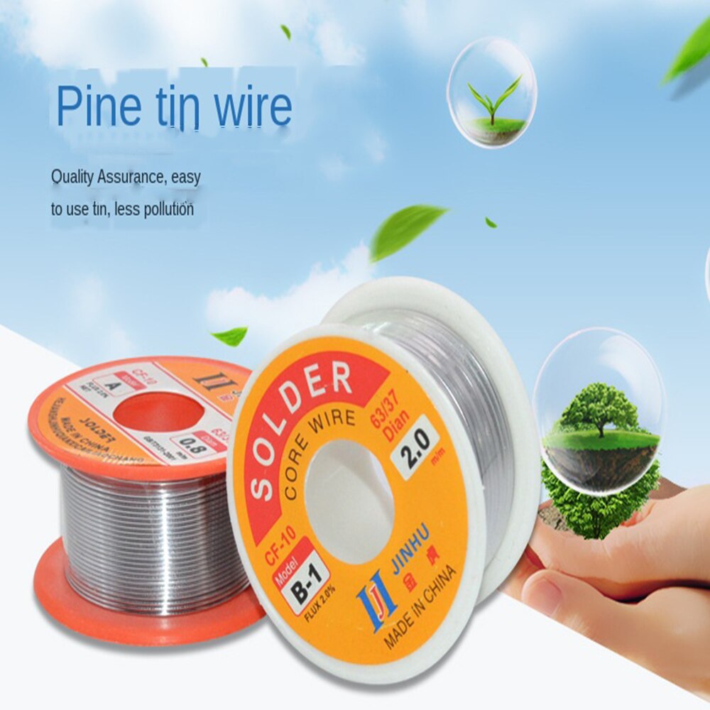 0.5 / 0.6 / 0.8 / 1mm * 50g cyna przewód zasilający stopiony rdzeń żywiczny lutowany drut lutowniczy