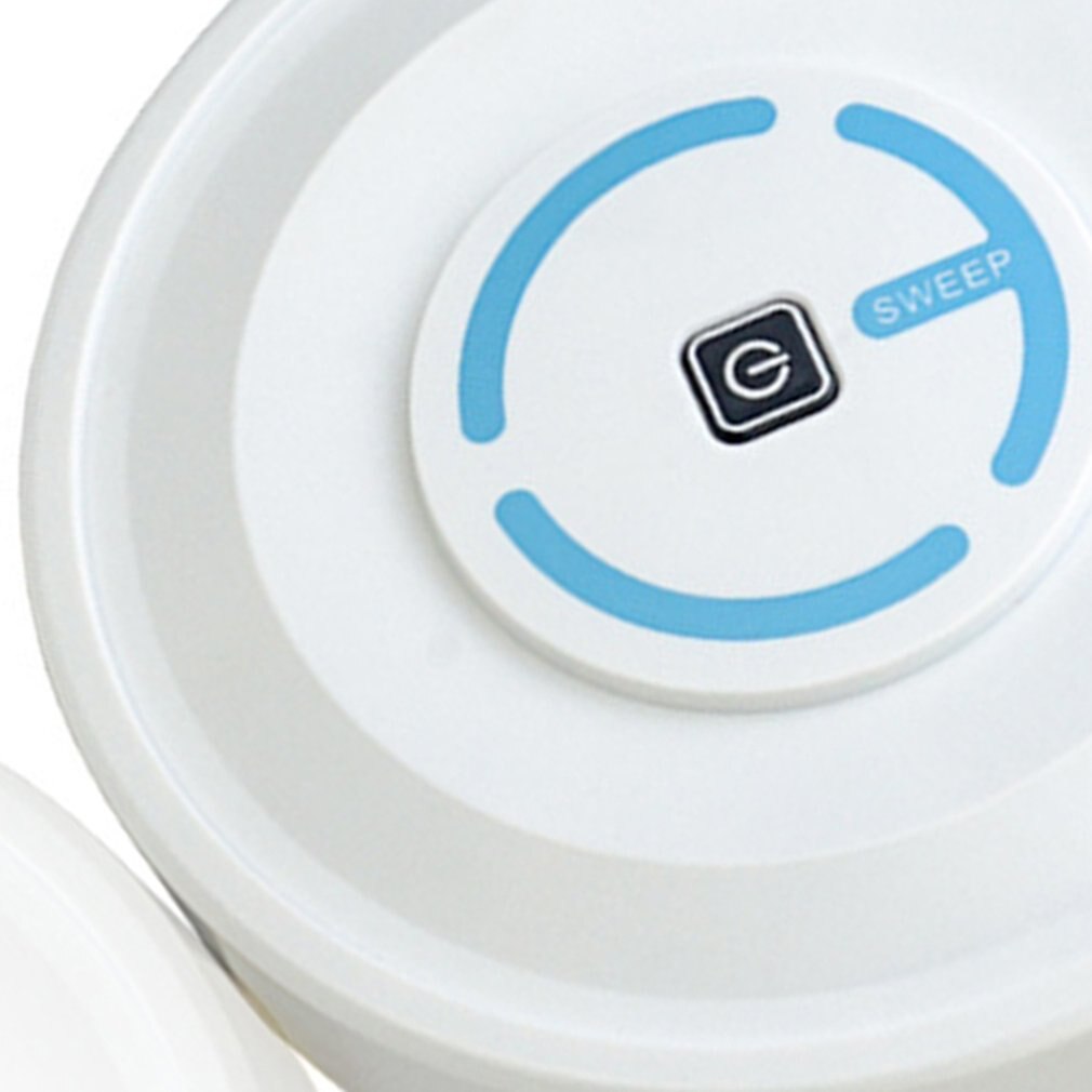 Intelligent sweeping robot Battery models Household automatic wireless cleaning mopping robot ultra-thin and light machine: white KLD001A