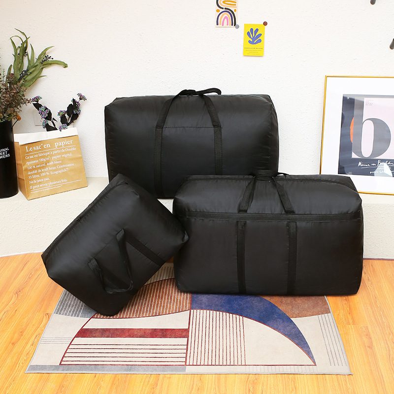reistas met supergrote capaciteit, opvouwbare bagage-reistas, waterdichte polyester organizer, stoffen quilt-opbergtas