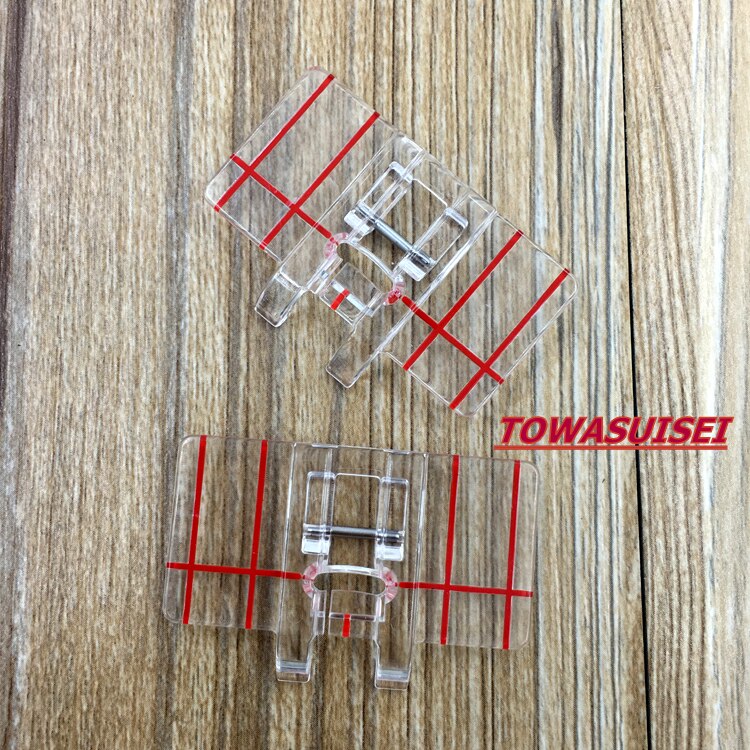 Domestic Sewing Machine Parts Presser foot Border Guide Foot 605 TO FIT JANOME BROTHER SILVER SINGER SEWING MACHINE FEET