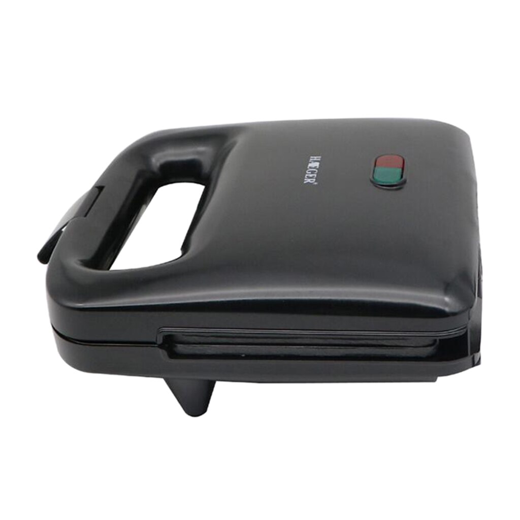 Breakfast Toasted Sandwich Panini Maker Grill Press 750W Non Stick Black EU Plug Sandwich Maker