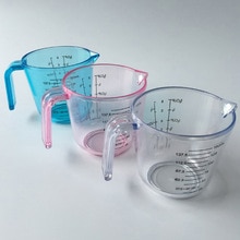 Taza medidora de plástico de resina de 150ml, utensilios para hornear, accesorios de cocina, utensilios medidores de cocina