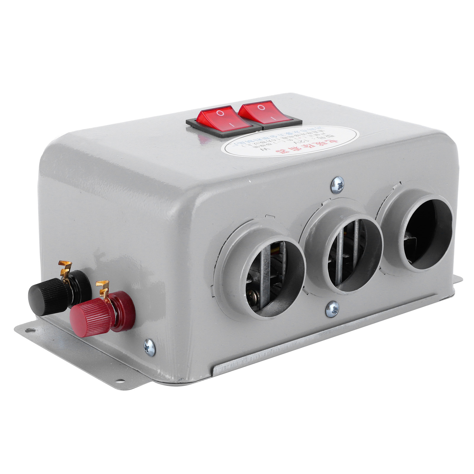 Aquecedor de carro compacto com 3 furos 600W-800W Aquecedor de aquecimento rápido de inverno Remoção de gelo e baixo ruído