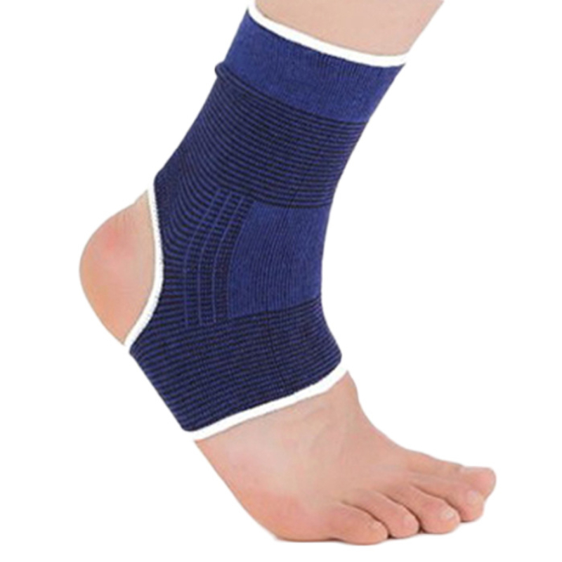 1 stk. beskyttende fodbold ankelstøtte basketball ankelstøtte kompression nylonrem bælte ankelbeskytter ankelvægte bandage: M / Multi