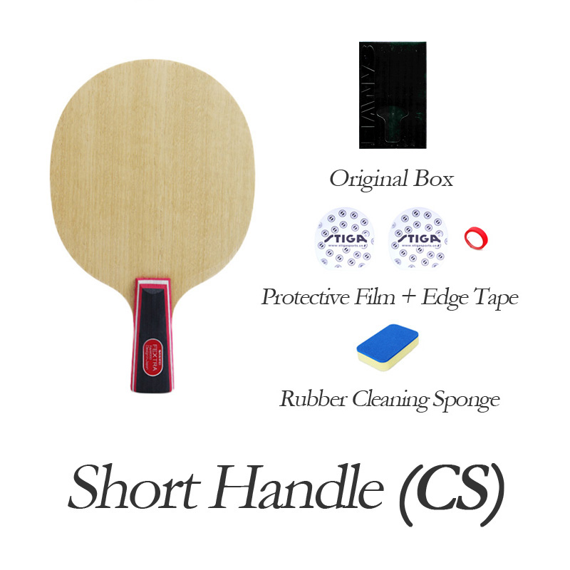 Original SANWEI FEXTRA 7 Tischtennisschläger (7-lagiges Holz) FEXTRA Schläger Klingeln-Pong-Schlägerpaddel: Freier Raum