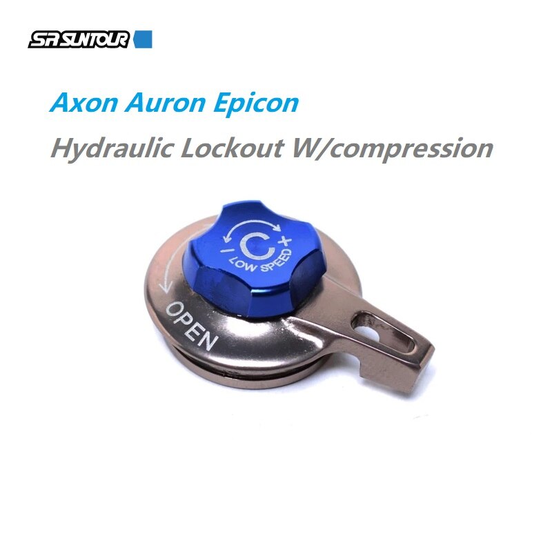 Sr Suntour Epicon Axon Auron Vork Hydraulische Lockout W/Compressie Lage Snelheid Compressie Aanpassing