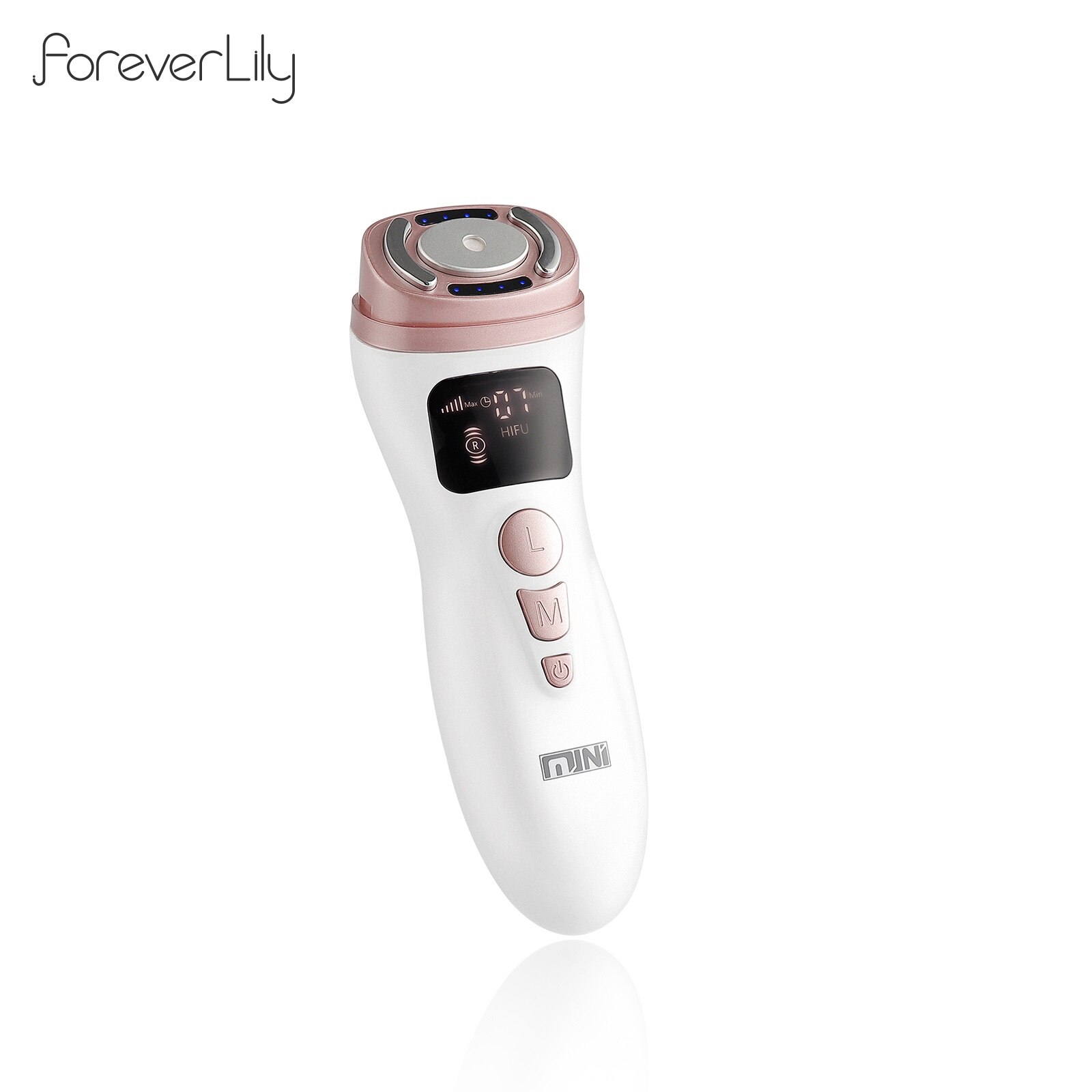 2.0 Upgrade Ultrasone Rf Ems 3-In-1 Gezicht Hals Skin Lifting Massager Mini Hifu Anti Rimpel Aanscherping gezicht Afslanken Apparaat