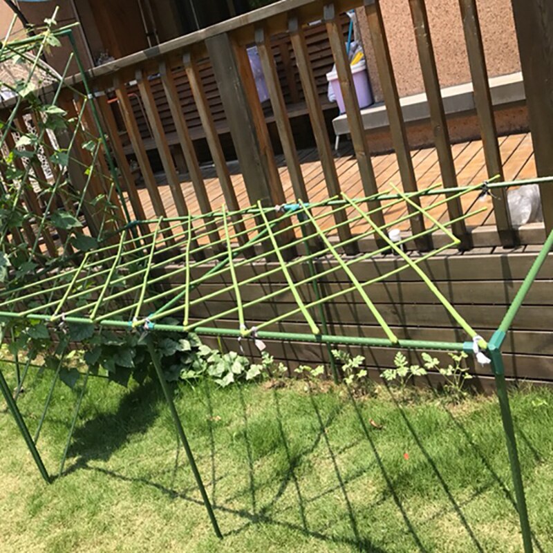 11MM Plastic Garden Pillar Connectors Greenhouse Frame Joints 3Ways 4Ways Tee Connector Plant Shelf Support DIY Fittings