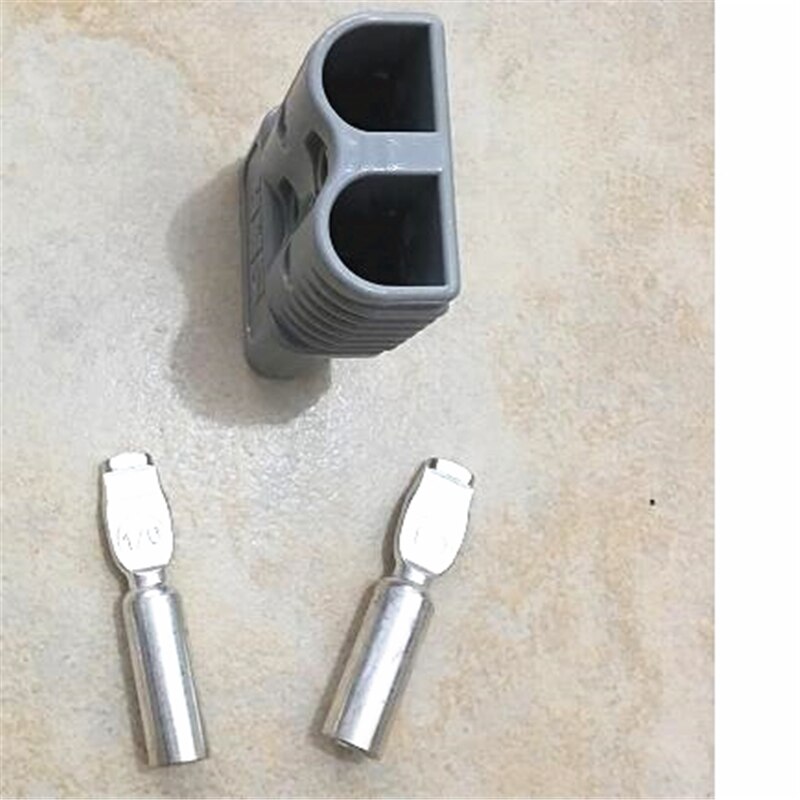 2pcs Connect Plug 175A 600V Battery Quick Connector Plug Winch Connector
