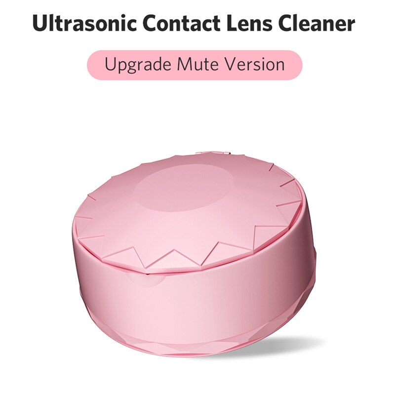 Ultrasonic Contact Lens Cleaner Contact Lenses Case Box Time Adjustment Ultrasound Cleaning Machine Bath Washer