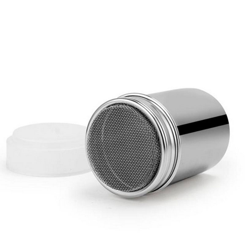 1Pc Classic Rvs Koffie Shaker Filter Chocolade Suiker Cacao Zeefje Poedersuiker Kaneel Zeef Keuken Gereedschap