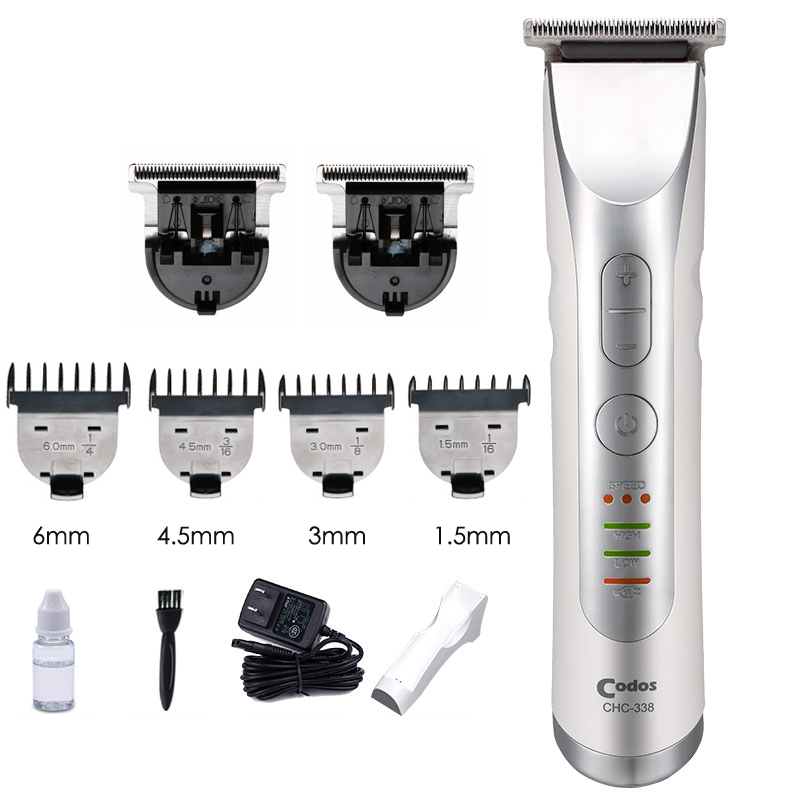 Professionele Codos CHC-338 Elektrische Tondeuse voor Mannen Oplaadbare Salon Kapper MINI Tondeuse Scheren Snijmachine